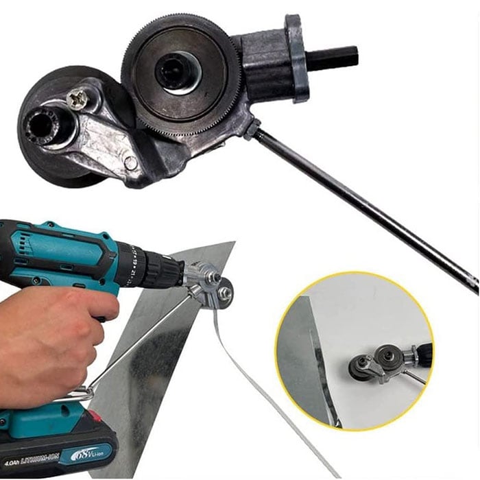 Adaptor Pentru Taiat Tabla, Cu Role Pentru Bormasina