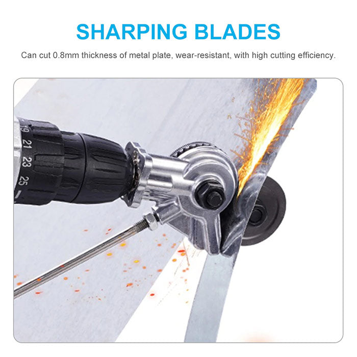 Adaptor Pentru Taiat Tabla, Cu Role Pentru Bormasina