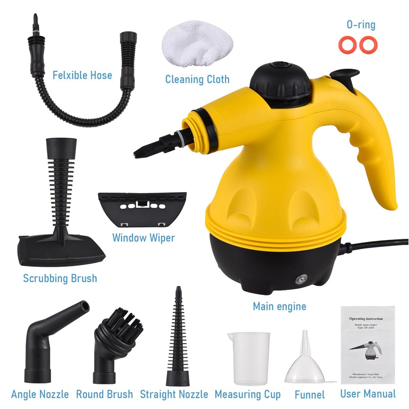 Aparat de curatat cu aburi Steam Cleaner + Accesorii