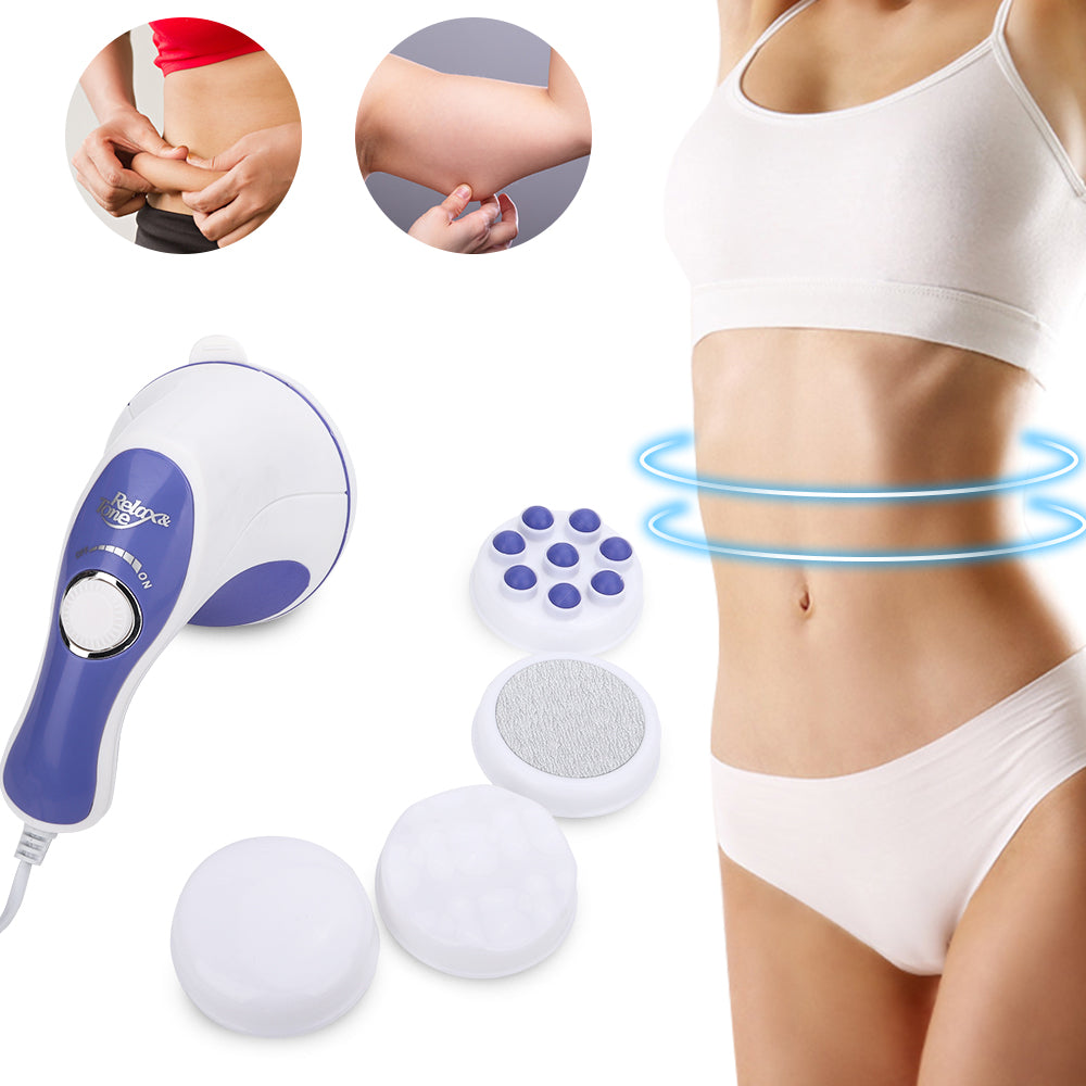 Aparat de masaj cu 4 capete Spin & Tone