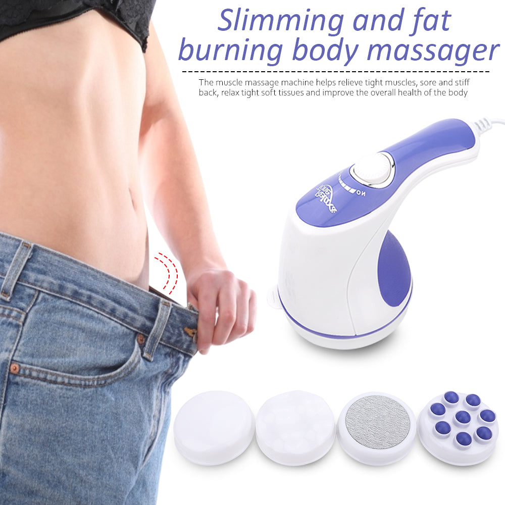 Aparat de masaj cu 4 capete Spin & Tone