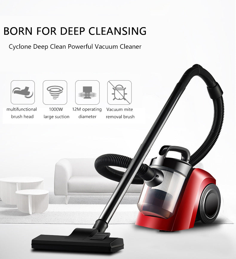 Aspirator Cyclon Sonymax, fara Sac, capacitate 2L, putere 1300W, Rosu
