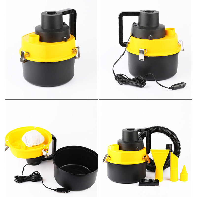 Aspirator auto 12V 100W, pentru aspirare uscata si umeda