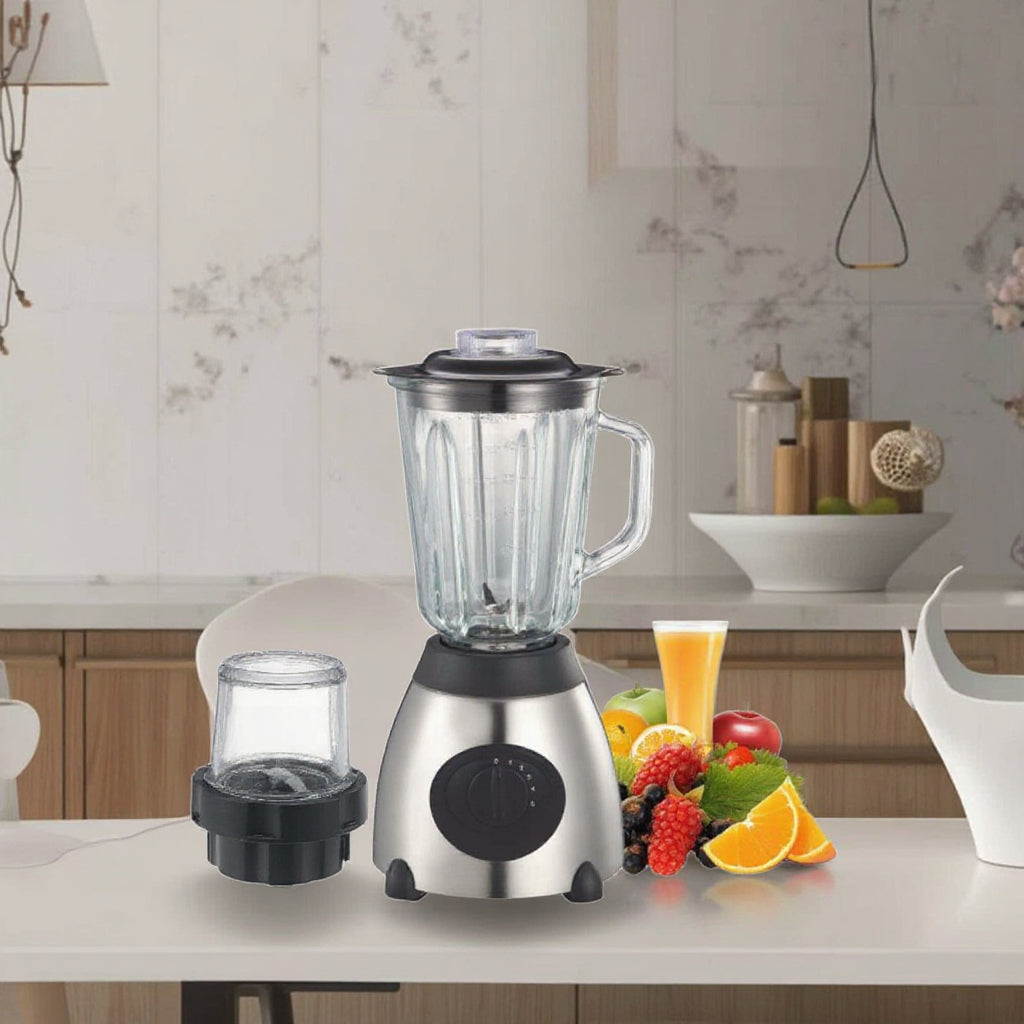 Blender 2 in 1 cu rasnita de cafea, 2200W, 5 viteze, 1.5L, carcasa