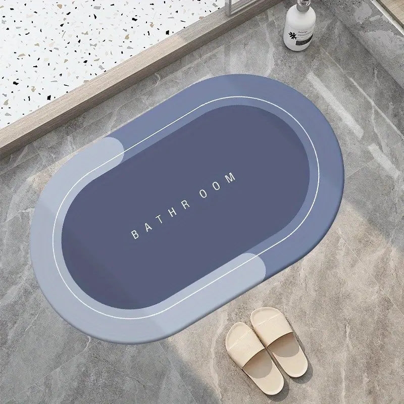Covoraș de baie super absorbant, Covor anti-aderare, uscare rapida