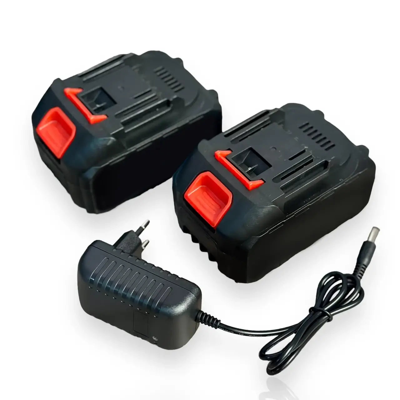 Foarfeca electrica 2 in 1 pentru gradina cu 2 acumulatori de 36V pentru tuns iarba, gard viu sau arbusti