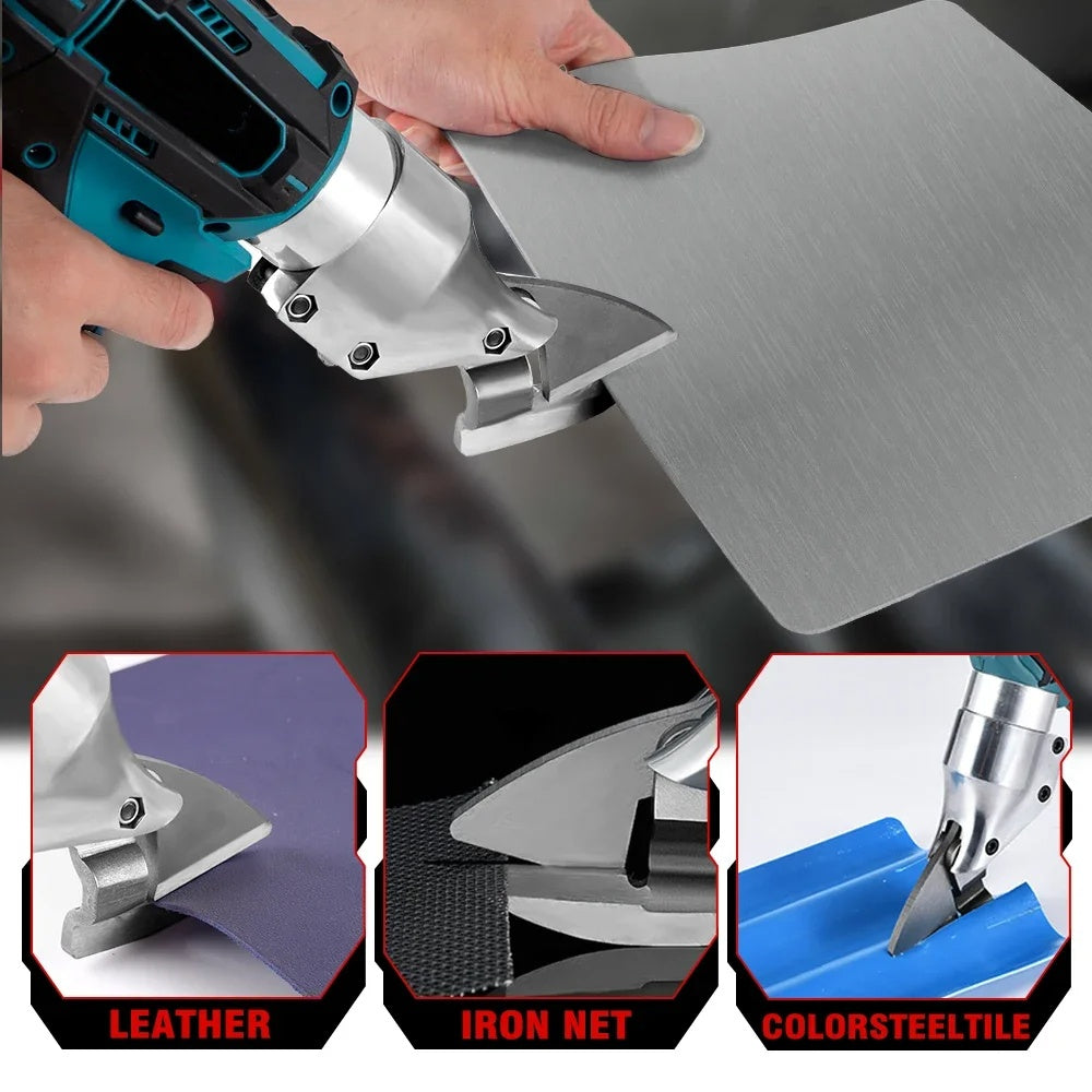 Foarfeca electrica de taiat tabla cu 2 acumulatori 2 Ah, 48V, Blitz Power