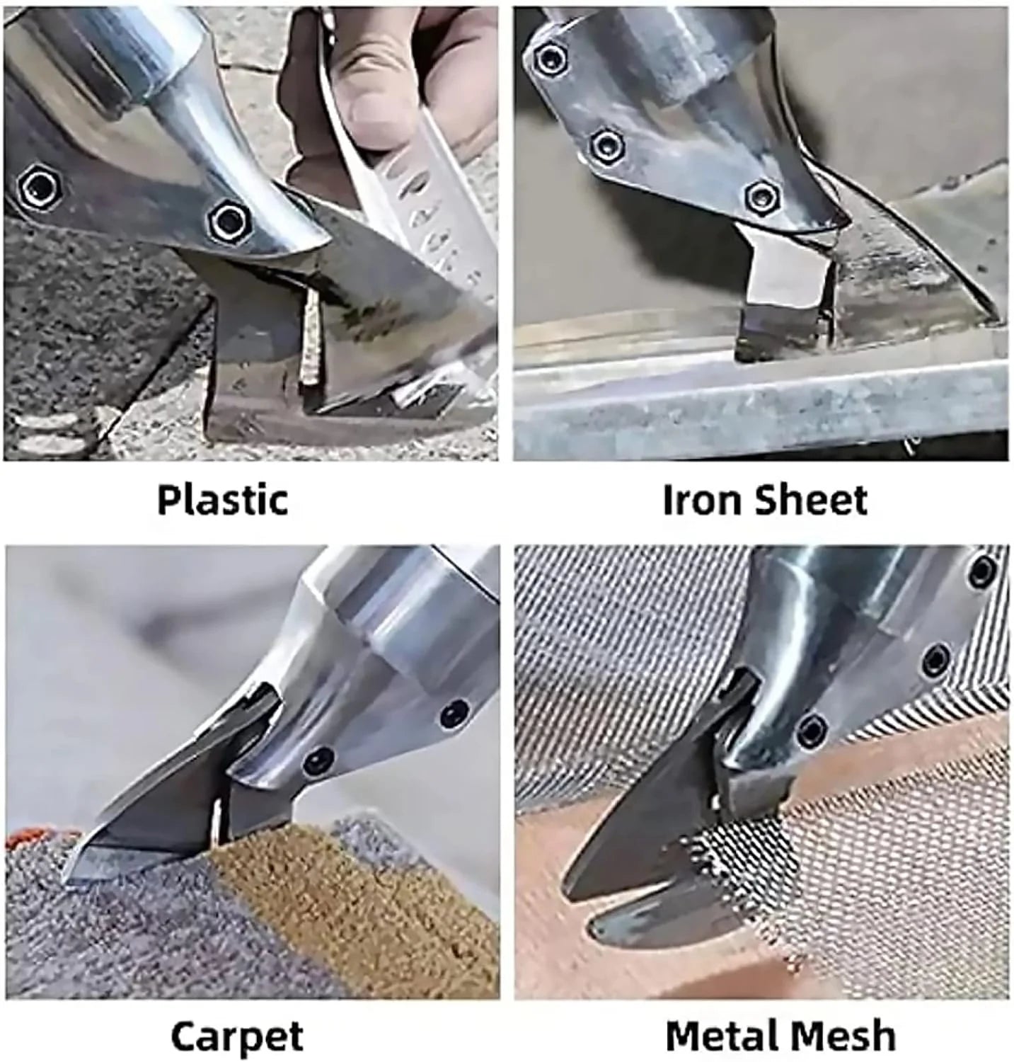 Foarfeca electrica de taiat tabla cu 2 acumulatori 2 Ah, 48V, Blitz Power