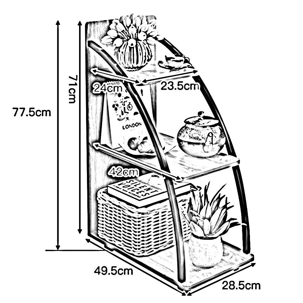Masa laterala pentru canapea din PVC pentru living, 77.5 x 28.5 x 49.5cm