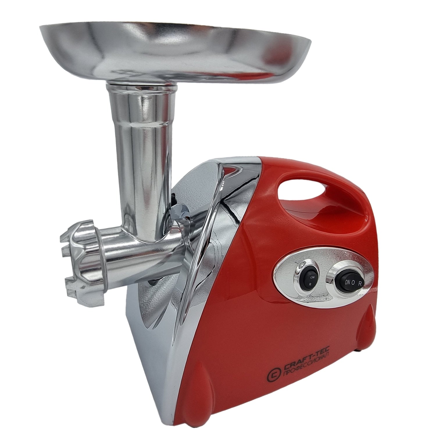 Masina de Tocat Carne 3500W cu Accesorii , Carnati si Chiftele, 3 Site din Inox, Functia Revers si Motor din Cupru