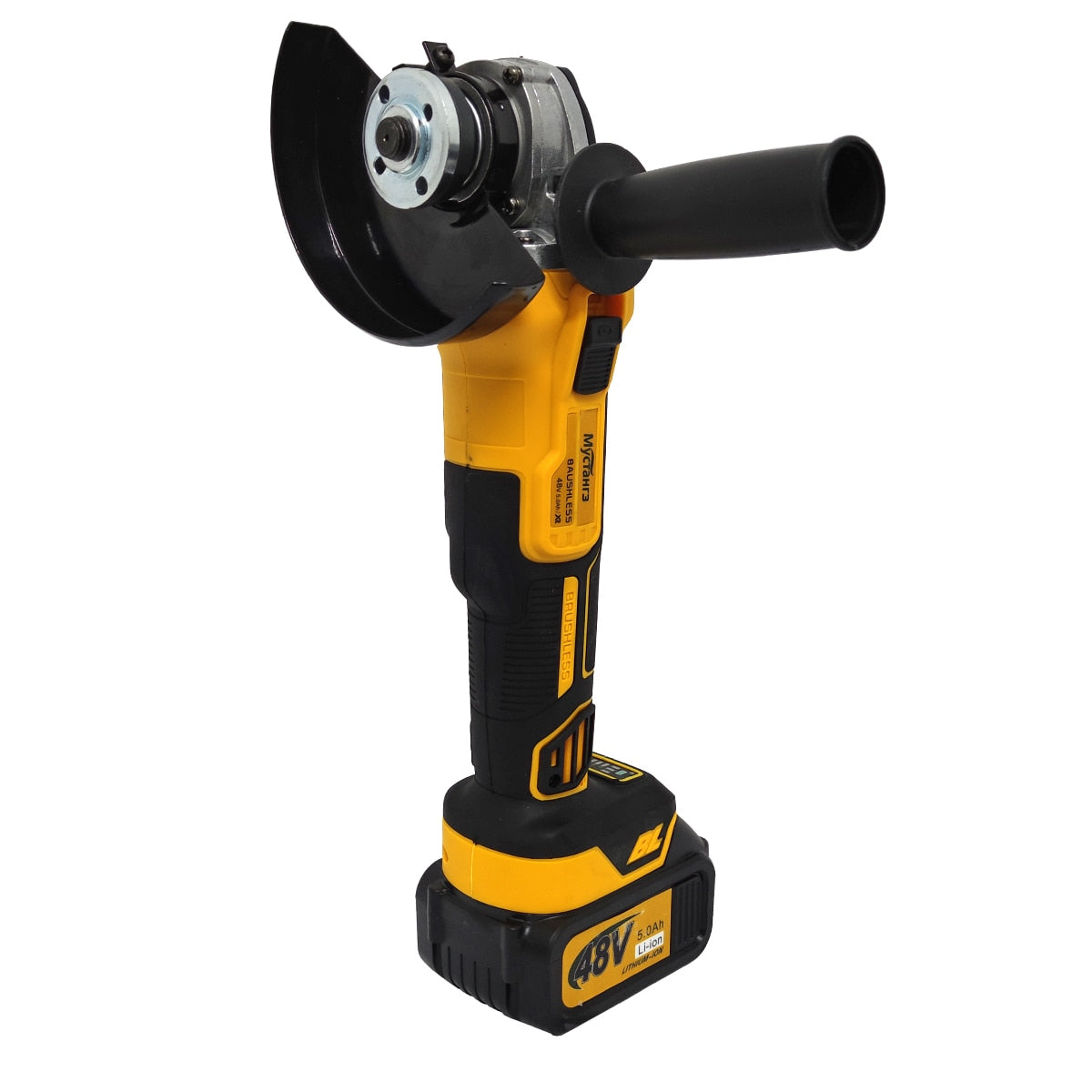 Polizor unghiular, Flex Profesional fara fir, cu 2 acumulatori 48V, trusa