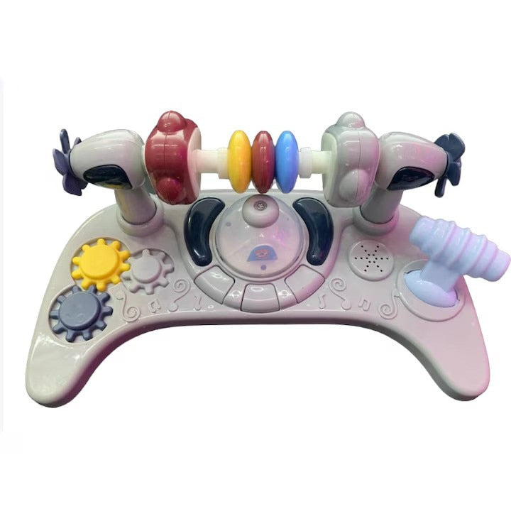 Premergator 3 in 1, Antemergator si Masa, Muzica si Jucarii, Pliabil, Reglabil pe Inaltime