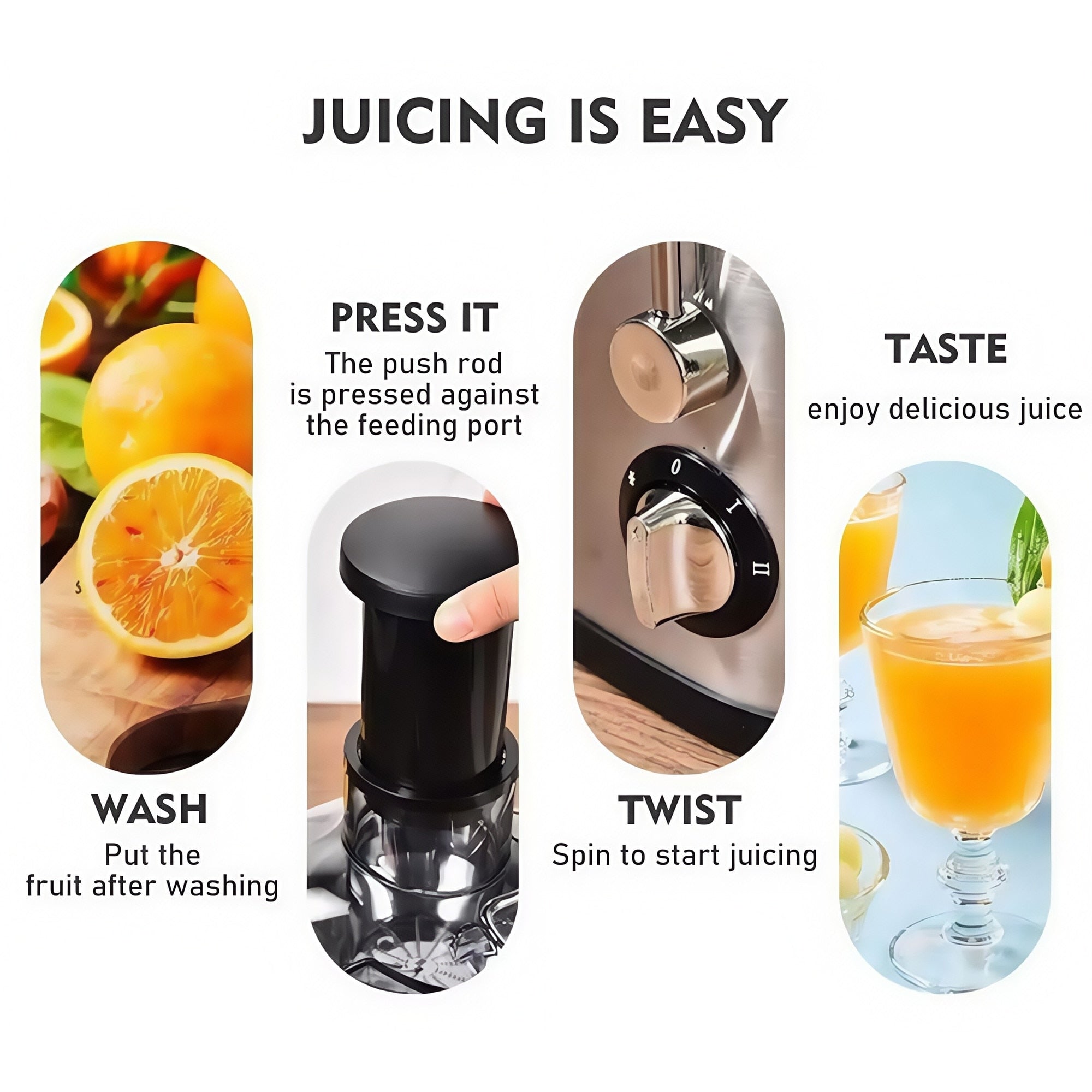 Storcător / Separator de Fructe 600 ml, 800 W