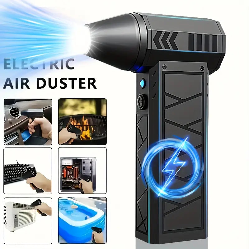 Suflanta Aer portabila 130000rpm, Putere mare de suflare, pentru masina, praf, zapada, frunze