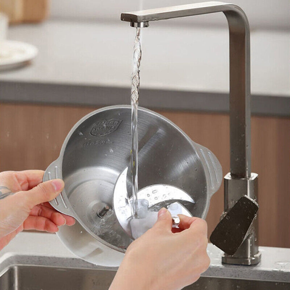 Tocator electric carne si legume, 4 lame inox, 2 viteze, capacitate mare, bol inox