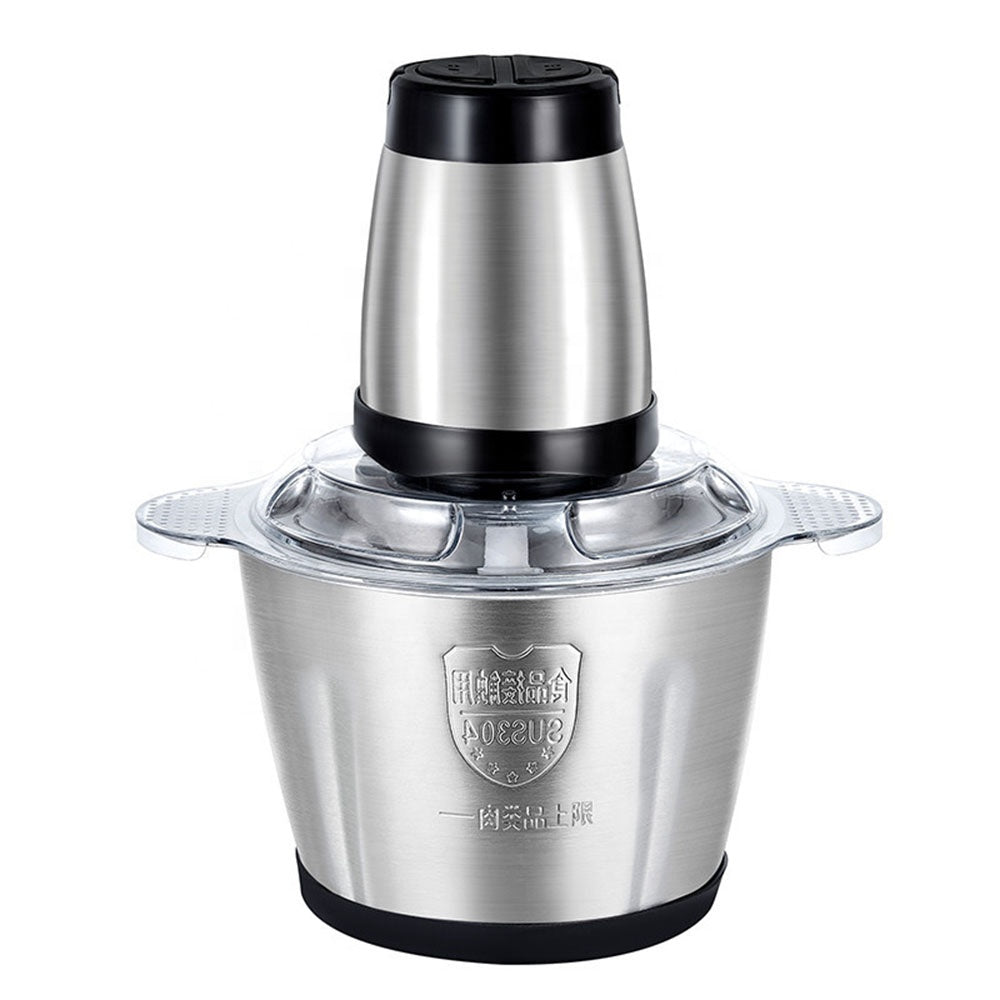 Tocator electric carne si legume, 4 lame inox, 2 viteze, capacitate mare, bol inox